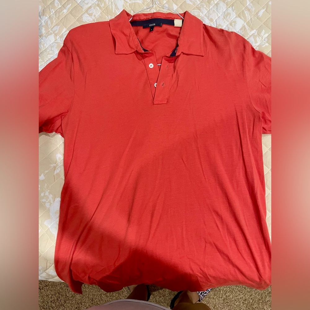 Men's Red Polo Shirt